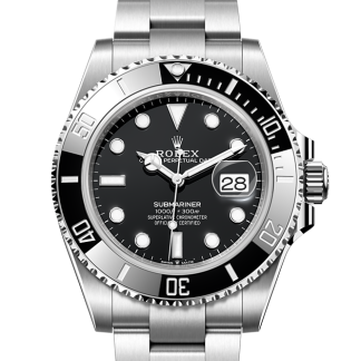 1:1 Super Replik Uhren Rolex Submariner Date Austernstahl M126610LN-0001