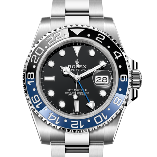 1:1 super gefälschte Uhren Rolex GMT-Master II Austernstahl M126710BLNR-0003