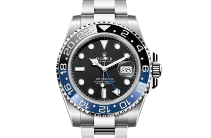 1:1 super gefälschte Uhren Rolex GMT-Master II Austernstahl M126710BLNR-0003