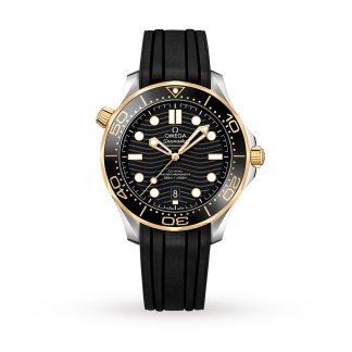 1:35 super gefälschte Uhren Omega Seamaster Diver 300 Co-Axial Herrenuhr Gummi O21022422001001