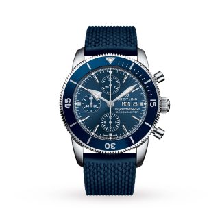 1:45 super gefälschte Uhren Breitling Superocean Heritage Chronograph 44 Edelstahl Uhr Gummi A13313161C1S1