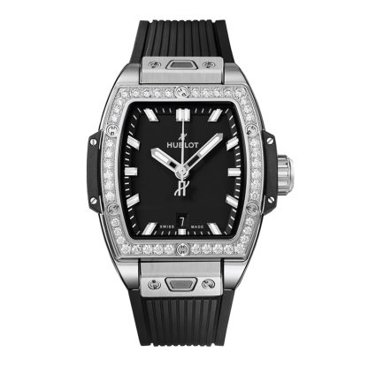 1:8 Super Replik Uhren Hublot Spirit Of Big Bang Stahl Diamanten 32mm Gummi 682.SX.1170.RX.1204