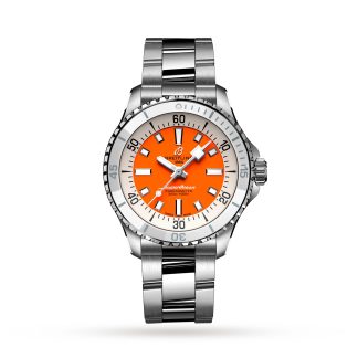 Beste Replik Uhren UK Breitling Superocean Automatic 36 Edelstahl Uhr Edelstahl A17377211O1A1