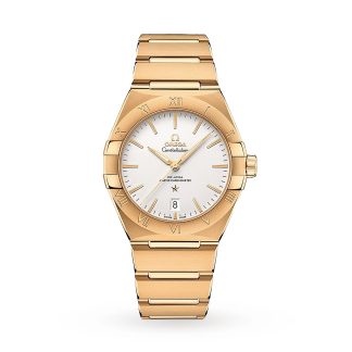 Beste Replik Uhren UK Omega Constellation 39mm Gelbgold Gelbgold O13150392002002