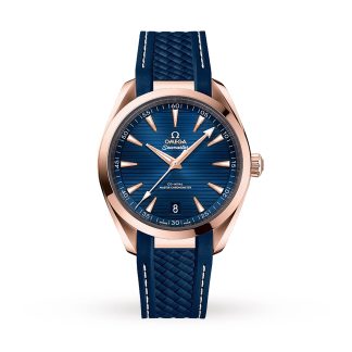 Beste Replik Uhren UK Omega Seamaster Aquaterra 41 Herrenuhr 18ct Rose Gold O22052412103001