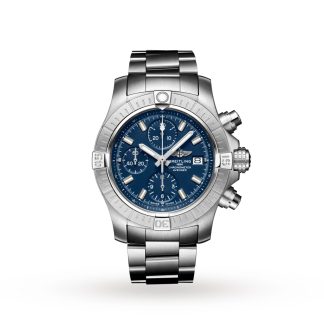 Beste Schweizer Replik Seiten Breitling Avenger Chronograph 43 Edelstahl Uhr Edelstahl A13385101C1A1