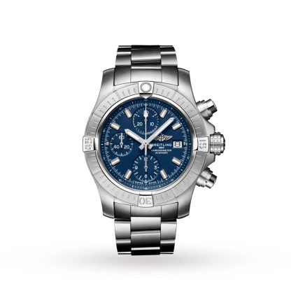 Beste Schweizer Replik Seiten Breitling Avenger Chronograph 43 Edelstahl Uhr Edelstahl A13385101C1A1