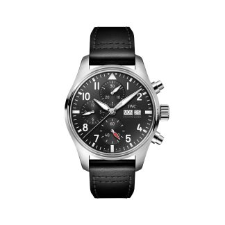 Beste Schweizer Replik Seiten IWC Pilot Chronograph 41mm Herrenuhr Kalbsleder IW388111