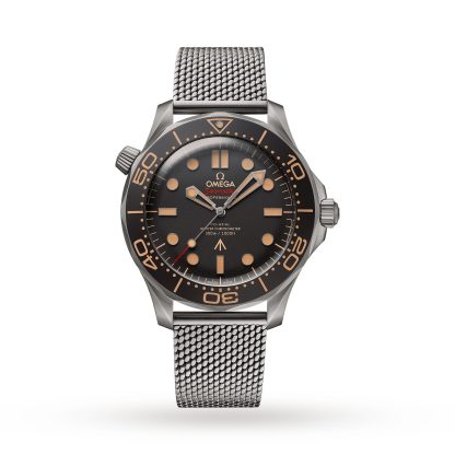 Beste Schweizer Replik Seiten Omega Seamaster Diver 300m James Bond 007 2020 Edition Titanium O21090422001001