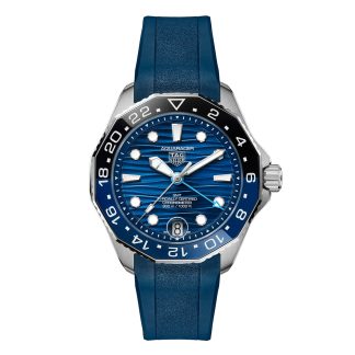 Beste Schweizer Replik Seiten TAG Heuer Aquaracer Professional 300 GMT 42mm Herrenuhr blau Gummi WBP5114.FT6259