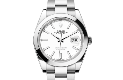 Billigdesigner Rolex Datejust 41 Austernstahl M126300-0005