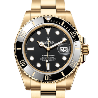 Billigdesigner Rolex Submariner Date Gelbgold M126618LN-0002