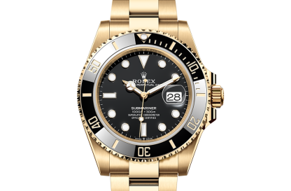 Billigdesigner Rolex Submariner Date Gelbgold M126618LN-0002