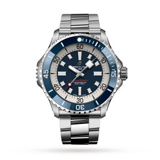 Designer kaufen Breitling Superocean Automatic 46 Edelstahl Uhr Edelstahl A17378E71C1A1