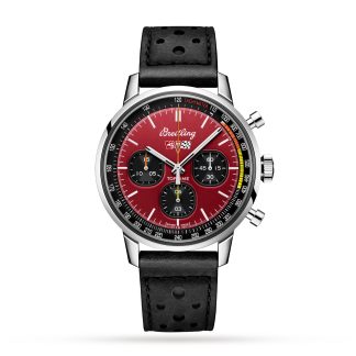 Designer kaufen Breitling Top Time Chevrolet Corvette 42 Uhr aus Edelstahl Kalbsleder A25310241K1X1