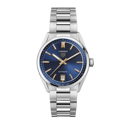 Designer kaufen TAG Heuer Carrera Date 36mm Unisex Uhr Deep Blue Edelstahl WBN2311.BA0001