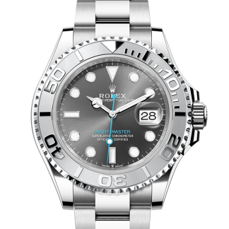 Falsches Handgelenk Rolex Yacht-Master 40 Austernstahl und Platin M126622-0001