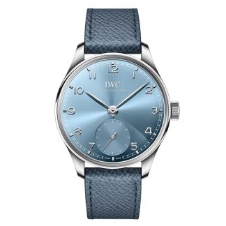 Frauen Schweizer Replik-Uhren IWC Portugieser Automatic 40 Blue Horizon Kalbsleder IW358402