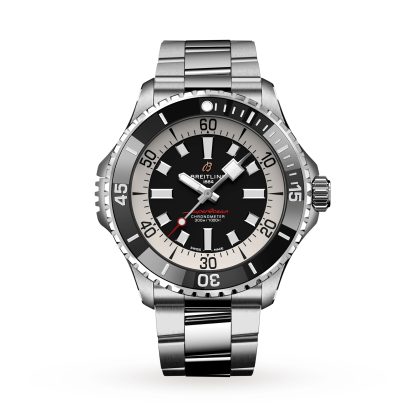 Großhandel Designer Breitling Superocean Automatic 46 Edelstahl Uhr Edelstahl A17378211B1A1