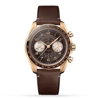 Großhandel Designer Omega Speedmaster Chronoscope Co-Axial Master Chronometer Chronograph 43 MM Leder O32992435110001