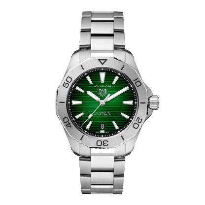 Großhandel Designer TAG Heuer Aquaracer Professional 200 40mm Herrenuhr Grün Edelstahl WBP2115.BA0627