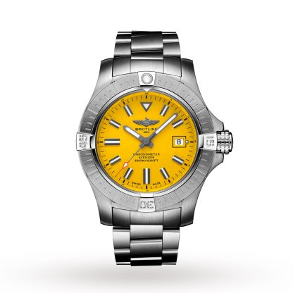 Großhandel Luxus Breitling Avenger Automatic 45 Seawolf Edelstahl Uhr Edelstahl A17319101I1A1