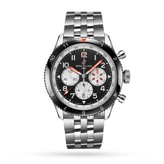 Großhandel Luxus Breitling Super AVI B04 Chronograph GMT 46 Mosquito Uhr aus Edelstahl YB04451A1B1A1