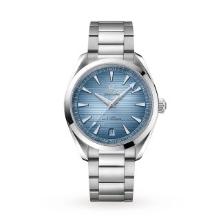 Großhandel Luxus Omega Seamaster Aqua Terra 150M Co-Axial Master Chronometer 41mm Sommer blau Edelstahl O22010412103005