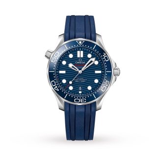 Großhandel Luxus Omega Seamaster Diver 300 Co-Axial Herrenuhr Gummi O21032422003001