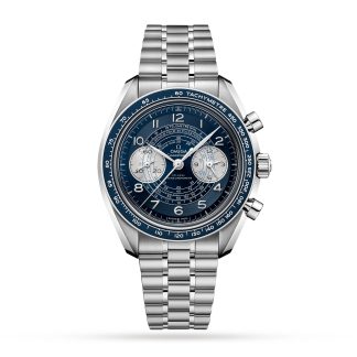 Großhandel Luxus Omega Speedmaster Co-Axial Master Chronometer 43mm Herren Edelstahl O32930435103001