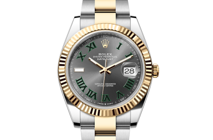 Großhandel Luxus Rolex Datejust 41 Austernstahl und Gelbgold M126333-0019