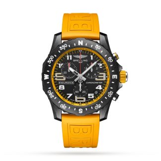 Hochwertige Designer Breitling Endurance Pro 44 gelbes Kautschukband Uhr Gummi X82310A41B1S1