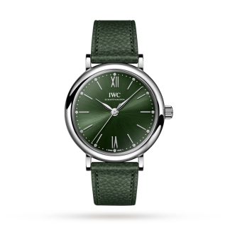 Luxus hoher Qualität IWC Portofino Automatik 34 Kalbsleder IW357412