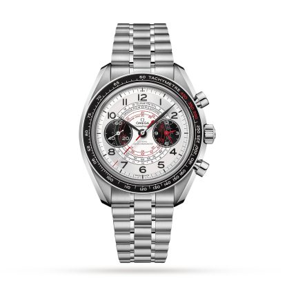 Luxus hoher Qualität Omega Speedmaster Co-Axial Master Chronometer 43mm Herren Edelstahl O32930435102002