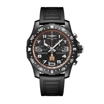 Luxus kaufen Breitling Endurance Pro X Iron Man Finisher 44mm Herrenuhr schwarz Gummi X823101B1B1S1