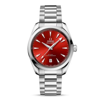 Luxus kaufen Omega Seamaster Aqua Terra 150m Co-Axial Master Chronometer 38mm Unisex Uhr Terracotta Rot Edelstahl O22010382013003