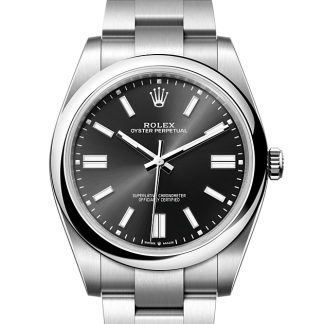 Luxus kaufen Rolex Oyster Perpetual 41 Austernstahl M124300-0002