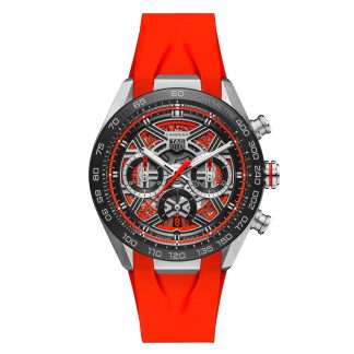 Luxus kaufen TAG Heuer Carrera Chronograph Extreme Sport 44mm Herrenuhr Rot Gummi CBU2082.FT6275