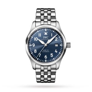 Männer Schweizer Replik-Uhren IWC Fliegeruhr Automatik Mark XX 40mm Edelstahl IW328204