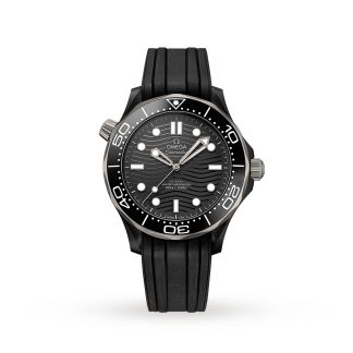 Männer Schweizer Replik-Uhren Omega Seamaster 300m 43mm Herrenuhr Gummi O21092442001001