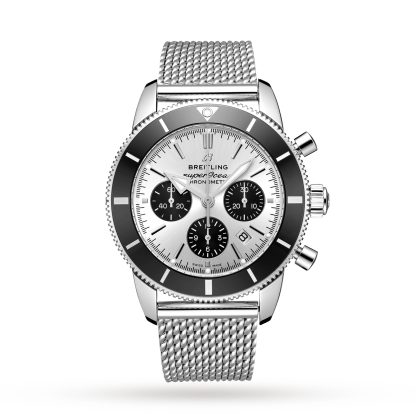 Mode-Luxus Breitling Superocean Heritage B01 Chronograph 44 Edelstahl Uhr Edelstahl AB0162121G1A1