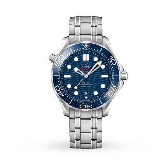 Mode-Luxus Omega Seamaster Diver 300 Co-Axial Herrenuhr aus Edelstahl O21030422003001