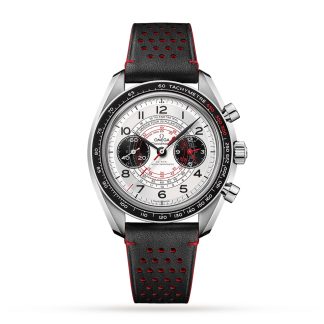 Mode-Luxus Omega Speedmaster Chronoscope Co-Axial Master Chronometer Chronograph 43 MM Leder O32932435102001