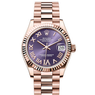 Mode-Luxus Rolex Datejust 31 Everose-Gold M278275-0029