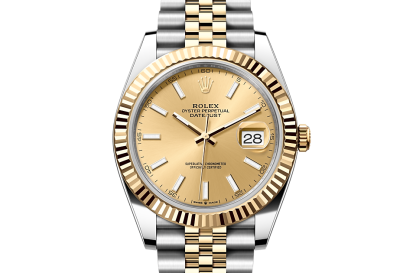 Mode-Luxus Rolex Datejust 41 Austernstahl und Gelbgold M126333-0010