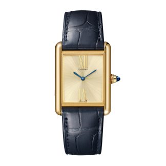 Modedesigner Cartier Tank Louis Cartier The Watches of Switzerland 100 Years Anniversary Exclusive Individuell nummeriert 1-100. Alligator WGTA0213