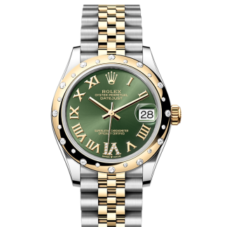 Modedesigner Rolex Datejust 31 Austernstahl