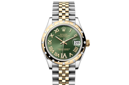 Modedesigner Rolex Datejust 31 Austernstahl