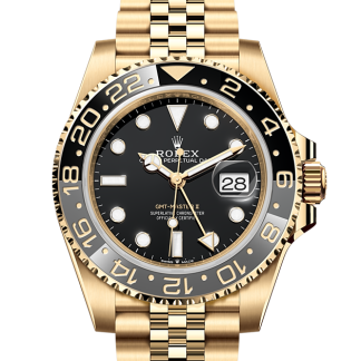 Replik-Designer Rolex GMT-Master II Gelbgold M126718GRNR-0001