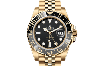 Replik-Designer Rolex GMT-Master II Gelbgold M126718GRNR-0001